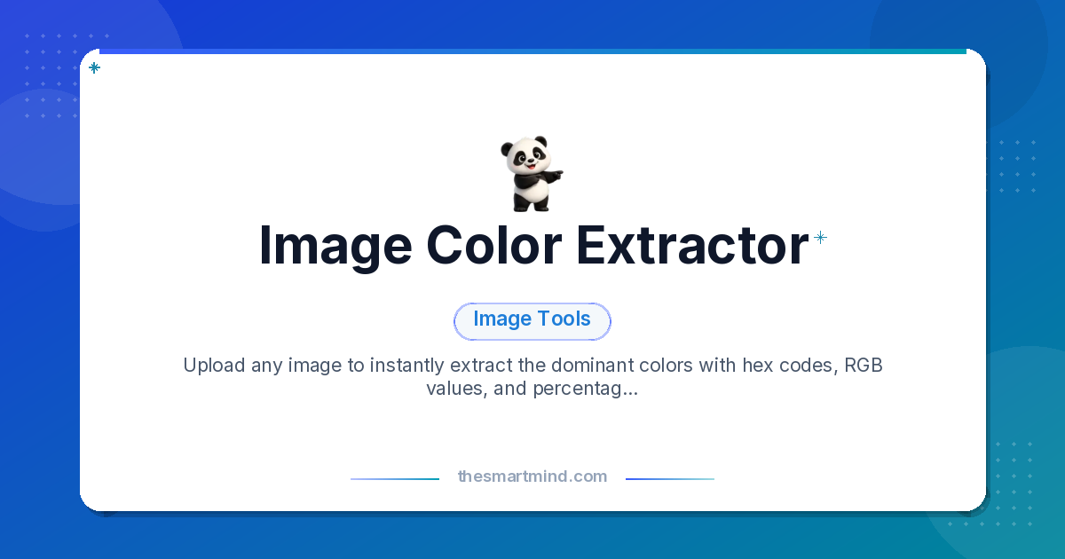Image Color Extractor | TheSmartMind